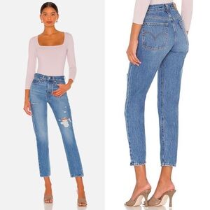 Levi’s Premium Womens Jean Wedgie Icon Athens Asleep Blue High Rise‎ Sz 28